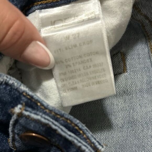 Joes jeans distressed size 27 slim crop - Picture 4 of 4